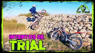 PRINCIPIANTES en MOTO de TRIAL [ Gas Gas TXT PRO - BETA EVO ] #1