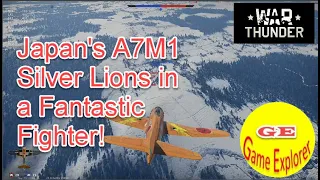 War Thunder A7M1 Japanese Premium. Fantastic Silver Lions Grinder. No booster, great results!