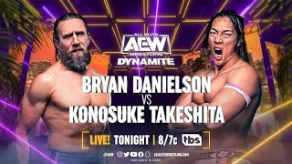 Bryan Danielson vs Konosuke Takeshita | AEW Dynamite