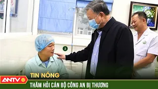 Bộ trưởng Tô Lâm thăm hỏi Đại úy bị tài xế vi phạm nồng độ cồn tông trọng thương | ANTV