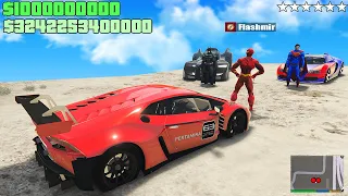 SUPERHELDEN AUTORENNEN in GTA 5 RP