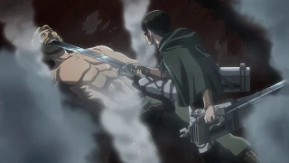 Levi vs Beast Titan with Vogel Im Kafig OST - Shingeki No Kyojin Season 3