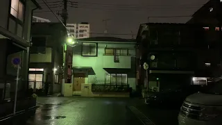 ASMR Japan Thunderstorm Rain Walk 2020.05.06 Ambient Sound Sleep Meditate Relax Tokyo Suburb Zen