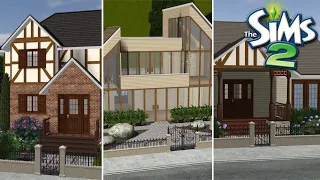 The Sims 2 Speed Build | Pleasantview | 3 Lot Bin Renovations Part 2