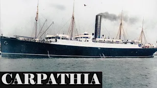 История судна Carpathia, спасение пассажиров Titanic и крушения судна.