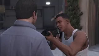 GTA V Franklin kills Michael (Rockstar Editor)