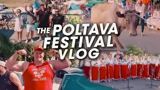 Ukraine Poltava Festival Food Challenge Vlog Behind The Scenes!!