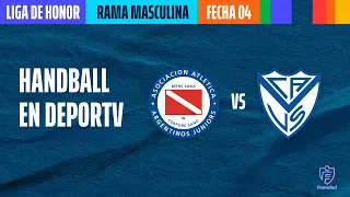 Argentinos Jrs. vs Vélez | EN VIVO | Fecha 4 | Liga de Honor Caballeros 2023 | #HANDBALLenDEPORTV