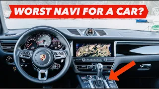 Porsche Navigation [PCM] Review Tutorial Demonstration For Macan / Cayenne and 911