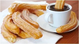 Homemade Churros Recipe 2 ways - With & Without Piping Bag