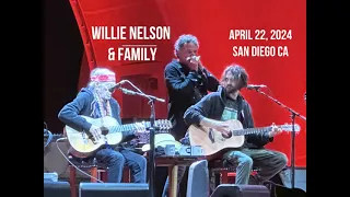 Willie Nelson and Family 4 22 24 Rady Shell San Diego - FULL SHOW Audio Only