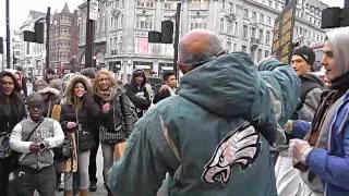 Oxford Circus Krishna Flash Mob - 22 March 2013