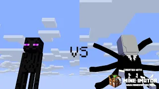 Enderman vs Slenderman Minecraft Animation (Minecraft vs Creepypasta)