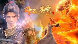 🔥Xiao Yan summons the body of Fallen Heart Flame! Burn Feitian's soul body clone.