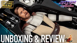 Hot Toys Obi-Wan Kenobi The Clone Wars Unboxing & Review