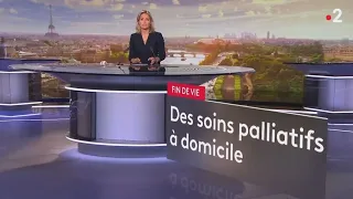 Dispositif de soins palliatifs à domicile PALLIDOM HAD AP-HP au JT de France 2