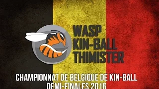 Kin-Ball Demi-finales et test-match 2016