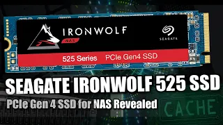 Seagate Ironwolf 525 NAS PCIe 4 NVMe SSD Revealed