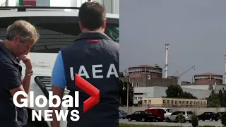 IAEA inspectors arrive in Zaporizhzhia to inspect nuclear plant, chief says mission is "technical"