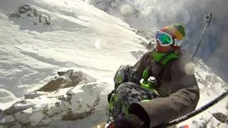 ClipArchives - Extreme Sports - 0004 - GoPro Skiing Cliff Jump with Jamie Pierre (HD)