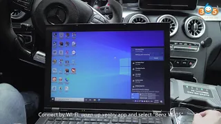 Super MB Pro M6 Real Test on Benz W205 obdii365