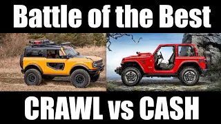 Battle of the Best Off Road -  Bronco vs Wrangler  -  What no one is saying