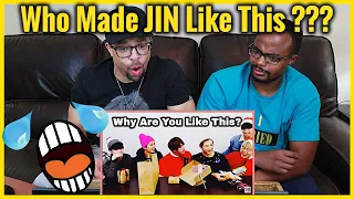 Who Made Jin Like This??? | JIN Scolding His Members for 448 Seconds Straight REACTION 😅