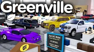 NEW CODE, PAINTS, FOLDING MIRRORS, SPRING, BUILDINGS, & MORE! - Roblox Greenville Update