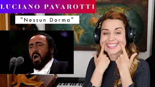 Luciano Pavarotti "Nessun Dorma" REACTION & ANALYSIS by Vocal Coach/Opera Singer