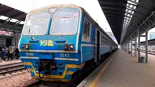 Електропоїзд ЕД9М-0062(до КЕВРЗ)//Электропоезд ЭД9М-0062(до КЭВРЗ)/Train ED9M-0062