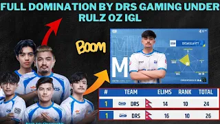 Full Domination 🔥by drs gaming || 2 WWCD in 8R esports final .