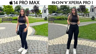 iPhone 14 Pro Max vs Sony Xperia Pro I Camera Test