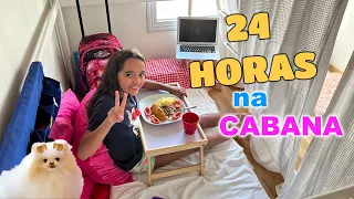 BIA LOBO 24 horas EM UMA CABANA NO QUARTO