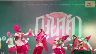 Bhangra Group Dance Performance || Culrav-2022 || MNNIT Allahabad || Prayagraj