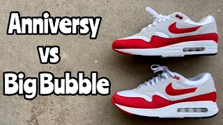 Air Max 1 Comparison “Anniversary vs Big Bubble”