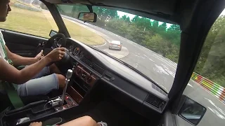 Mercedes 190E 3.6-24v EVO1 Nordschleife 05.08.2018