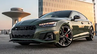 SICK SPEC! NEW 2021 AUDI A5 SPORTBACK - BEST LOOKING A5 EVER? RS5-Looks! 45TFSI, district green etc