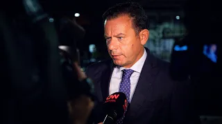 Luís Montenegro em declarações à CNN Portugal em Viseu