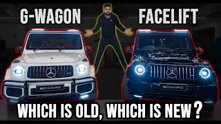 G WAGON FACELIFT - CAN YOU SPOT THE DIFFERENCE ??