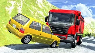 Realistic High Speed Crashes #41 - BeamNG Drive | CrashBoomPunk