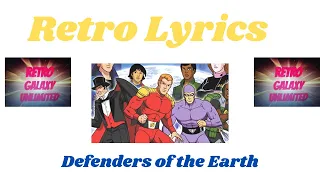 Defenders of the Earth Lyrics
