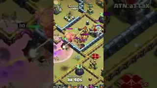 Best Defending Clan Castle in Clash of Clans | #Shorts