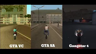 ГЛОБАЛЬНОЕ сравнение Gta Vice City, Gta San Andreas, Gangstar Vegas. Андроид!