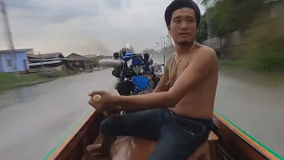 Thai Guy Modifly and Craft Long-tail Boat Diesel Turbo Engine 2500CC