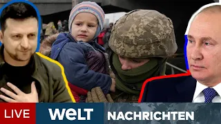 SCHWERE GEFECHTE: RUSSLAND und UKRAINE werfen sich Verletzungen von Waffenruhe vor | WELT Newsstream