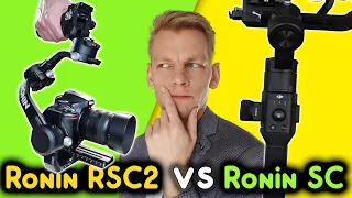 DJI Ronin RSC2 vs Ronin SC: Was du vor dem Kauf beachten solltest! (2021) (Review)