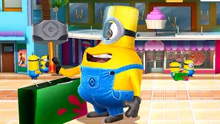 Jelly Jar minion with Shopping Cart Props and Double-objective mission