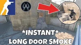 EASY INSTANT LONG DOOR SMOKE ON DUST 2 *ALL 5 CT SPAWNS* - IMAGE GUIDE BELOW