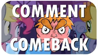 Comment Comeback: Trying to Watch My Little Pony: Friendship is Magic