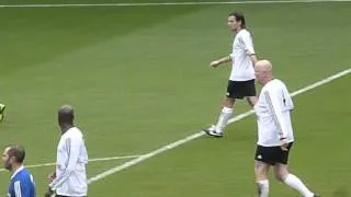 Liam Payne and Louis Tomlinson playing Football - Niall Horan Charity Game